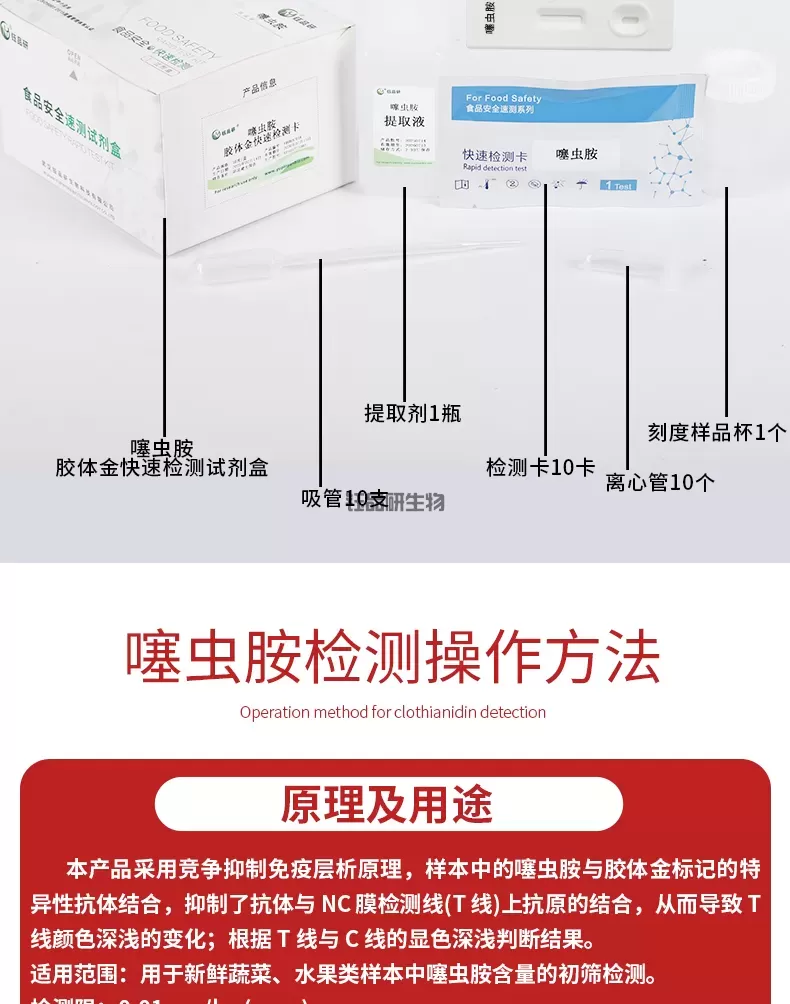 بطاقة الكشف السريع عن الذهب الغروية Thiamethione