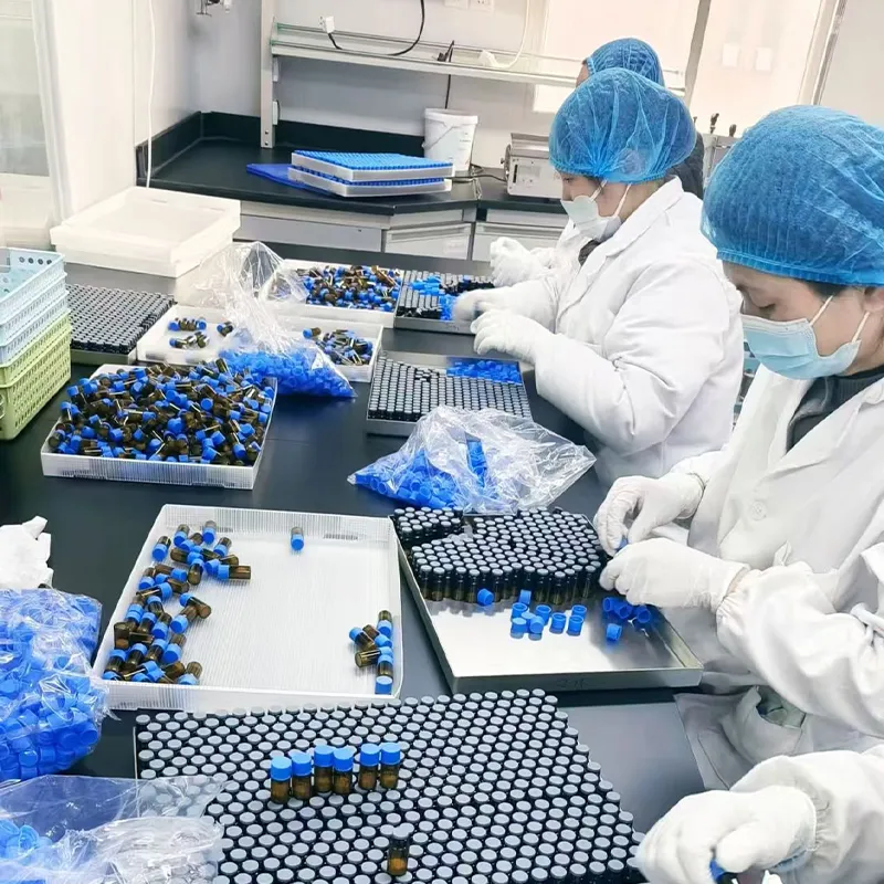 Large-scale sample lyophilized preparation